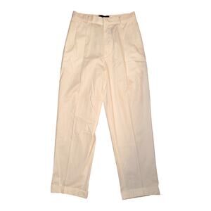 Ralph Lauren Polo Golf Women's Size 4 White Double Pleated Pants